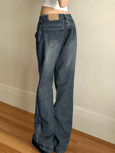 Vintage Blue Wash Boyfriend Jeans
